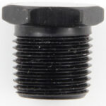 1/8 MPT Hex Pipe Plug Black