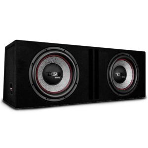 Dual 12" Loaded Subwoofer Ported Enclosure With GEN-X124D 900 Watts Rms