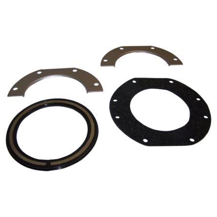 Steering Knuckle Seal Kit; Front; Incl. 2 Retaining Plates/1 Felt Seal/1 Seal;