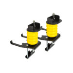 SuperSpring Mounting Kit; 2 in. Tall Brackets; Incl. Attachment Hardware;