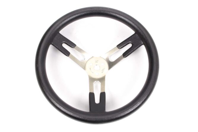 15in Dish Steering Wheel Large Grip