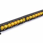 30.0 Inch LED Light Bar Chrome Series Double Row Straight Combo Flood/Beam 180W DT Harness 16,200 Lumens Southern Truck Lifts
