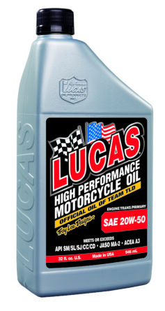 Lucas Oil Products 10700 SAE 20W-50  Motorcycle Oil