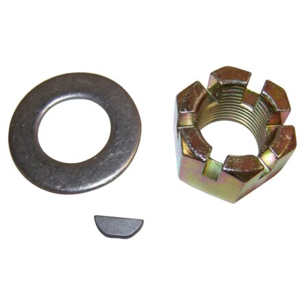 Axle Nut Kit; Rear; For Use w/AMC 20; Incl. Nut/Washer/Axle Key;