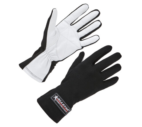 Driving Gloves Non-SFI S/L Black Medium