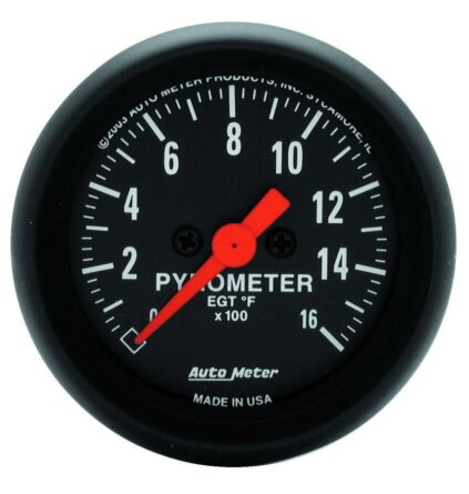 2-1/16in Z-Series EGT Pyrometer Kit 0-1600
