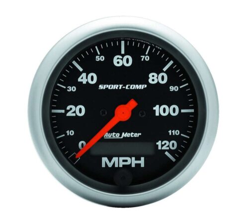3-3/8in Sport Comp. Elec. 120MPH Speedometer