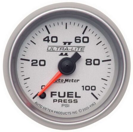 2-1/16in U/L II Fuel Pressure Gauge 0-100psi