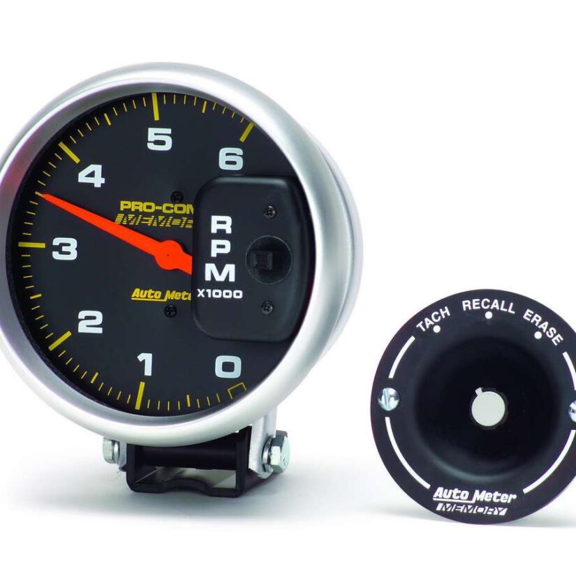 5in Auto Gage Monster Tach w/Recall