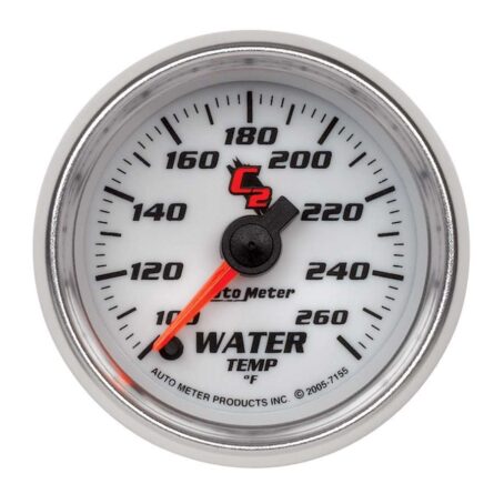 2-1/16in C2/S Water Temp. Gauge 100-260