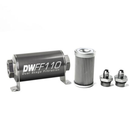 In-line Fuel Filter Kit 6an 10-Micron