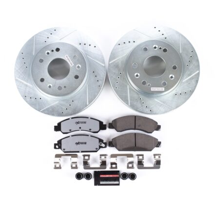 Z36 TRUCK/TOW UPGRADE KIT: DRILLED/SLOTTED ROTORS; CARBON-FIBER CERAMIC PADS W/HARDWARE