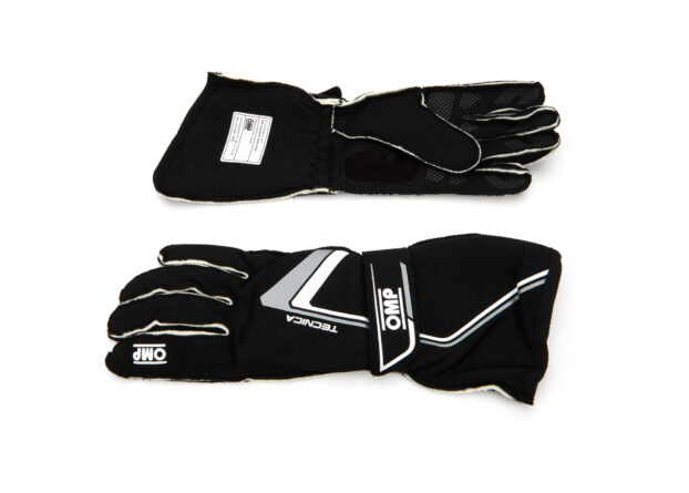Tecnica Gloves Black And White Large