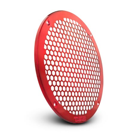 8" Universal Shallow Speaker Grill - Available in Red or Black