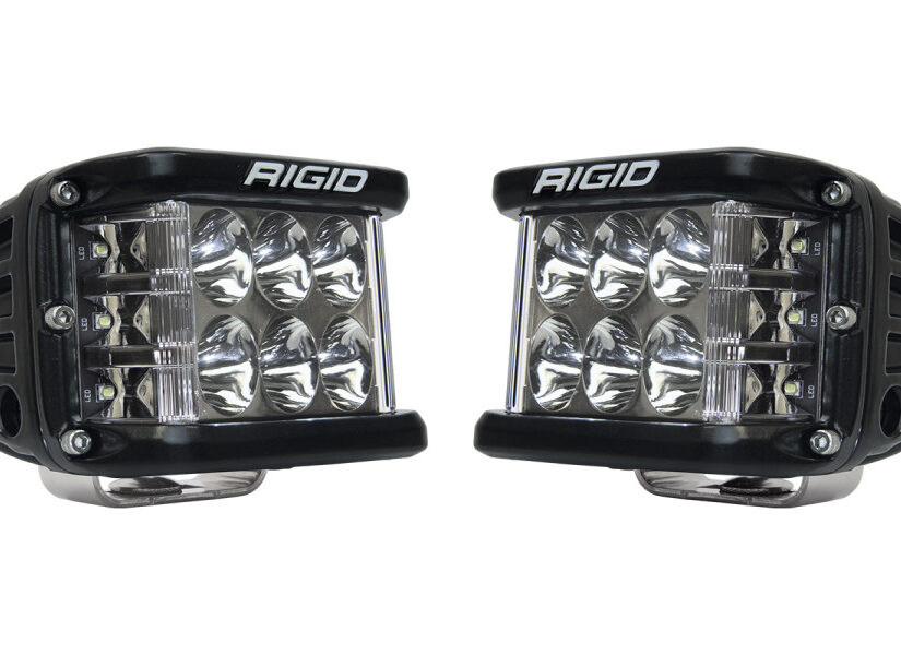 Rigid Industries D-SS PRO Driving Side Shooter LED Cube, Pair