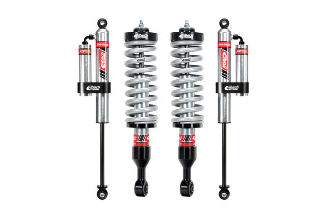 Eibach Springs E86-23-007-02-22 Pair of Front Coilovers + Rear Reservoir Shocks