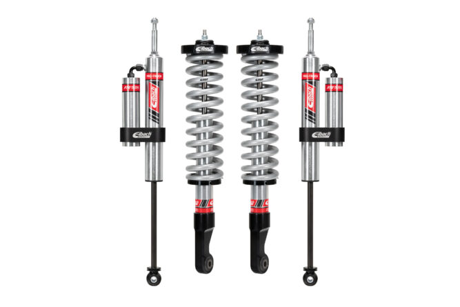Eibach Springs E86-82-067-02-22 Pair of Front Coilovers + Rear Reservoir Shocks