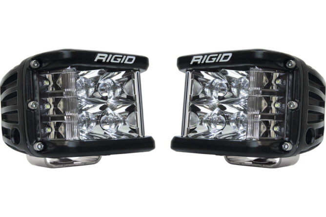 Rigid Industries D-SS PRO Side Shooter LED Cube, Spot Pair