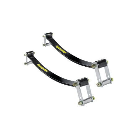 SuperSprings; Rear; Self-Adjusting Suspension Stabilizing System; Provides 3500 lbs Additional Load Leveling Ability; Do Not Exceed GVWR; Incl. Poly Spring Pad;