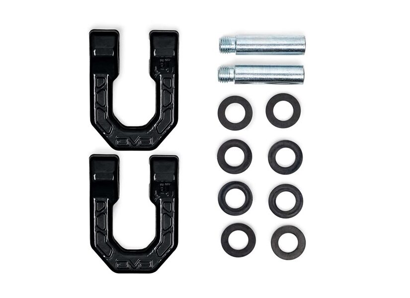 Overland Vehicle Systems Recovery ShacklesD-Ring 3/4in 4.75 Ton Zinc