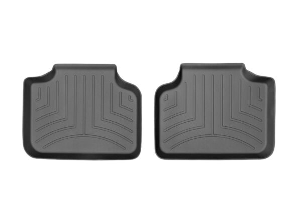 FloorLiner™ DigitalFit®; Black; Rear; 2 Pieces;