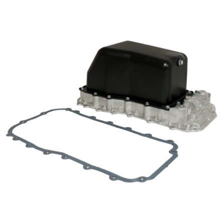 Engine Oil Pan Kit; Incl. Upper And Lower Oil Pan/Oil Pan To Engine Block Gasket;