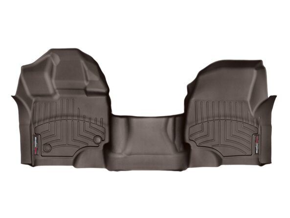 FloorLiner™ DigitalFit®; Cocoa; Front; Over The Hump;