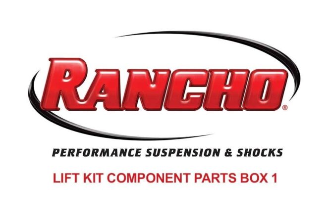 Rancho Performance Component Box - 1 of 2 - JL 4Dr
