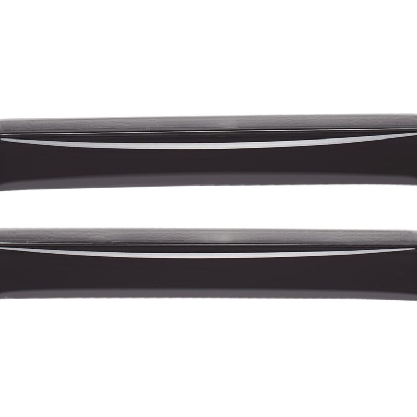 Side Window Deflector; Front And Rear; Dark Tint;
