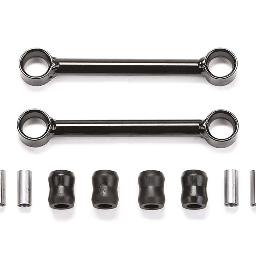 Sway Bar End Link Kit; 8.25 in. Length; Incl. Link/Grommets/Nut/Retainers;