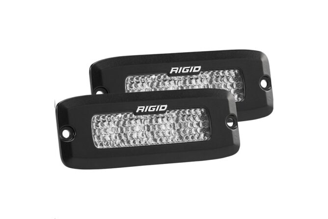 Rigid Industries SR-Q Series Pro Driving Diffused Pair Flush Mount
