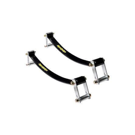 SuperSprings; Rear; Self-Adjusting Suspension Stabilizing System; Provides 3300 lbs Additional Load Leveling Ability; Do Not Exceed GVWR;