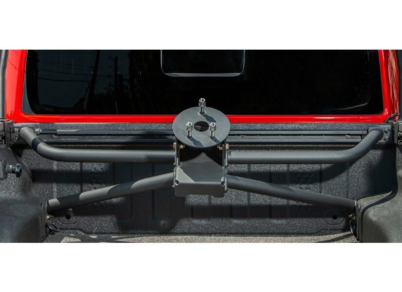Rugged Ridge Bed-Mounted Spare Tire Carrier  - JT