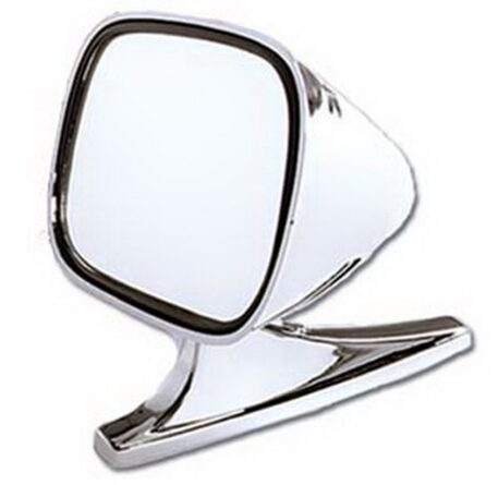 Dual Sport Car Mirror; 3 7/8x5 7/8 in. Face; Chrome; Pair; Left Or Right;
