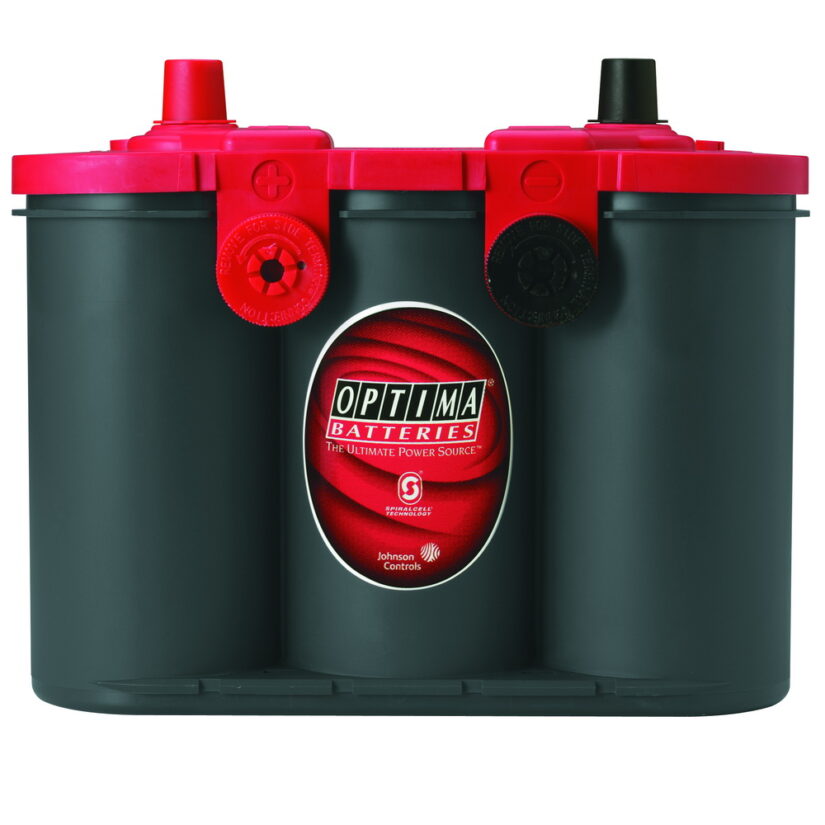 RedTop® Battery; UNBOXED; Group 34/78; Cold Crank Amps 800; Crank Amps 1000; Reserve Capacity 100; Ampere Hour 50; Dual Terminal; L-10 in.; W-6 7/8 in.; H-7 13/16 in.;