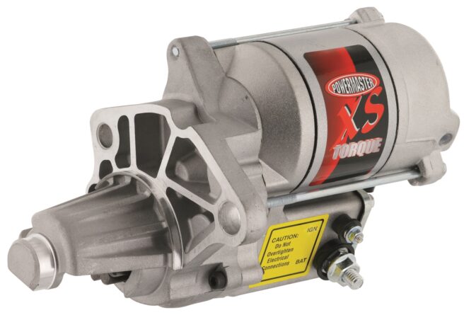 XS Torque Starter; Cast Aluminum Mounting Block w/Nose Cone; 200 ft./lb. Torque; 18:1 Compression Ratio; Natural Finish;