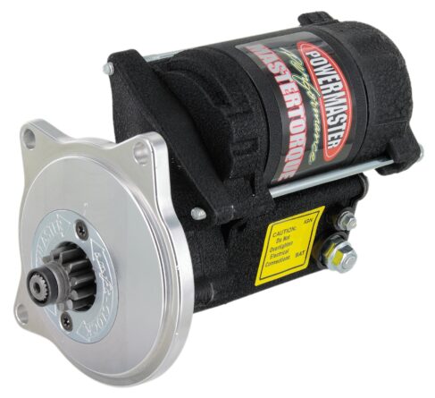 Mastertorque Starter; 184 Tooth Flywheel; 180 ft./lb. Torque; 14:1 Compression Rate; 3:25:1 Gear Reduction; InfiClock System; Black Wrinkle Finish;