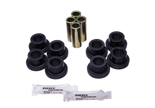 Control Arm Bushing Set; Black; Front; For Vehicles w/ Trail Master C44 And C66 Kits; 1.25 O.D. x 0.812 I.D.;