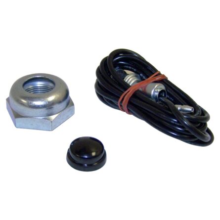 Crown Automotive - Metal Black Horn Button Kit