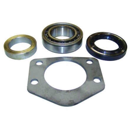 Axle Shaft Bearing Kit; Rear; Incl. Ring/Oil Seal/Bearing/Retainer; For Use w/Dana 44;