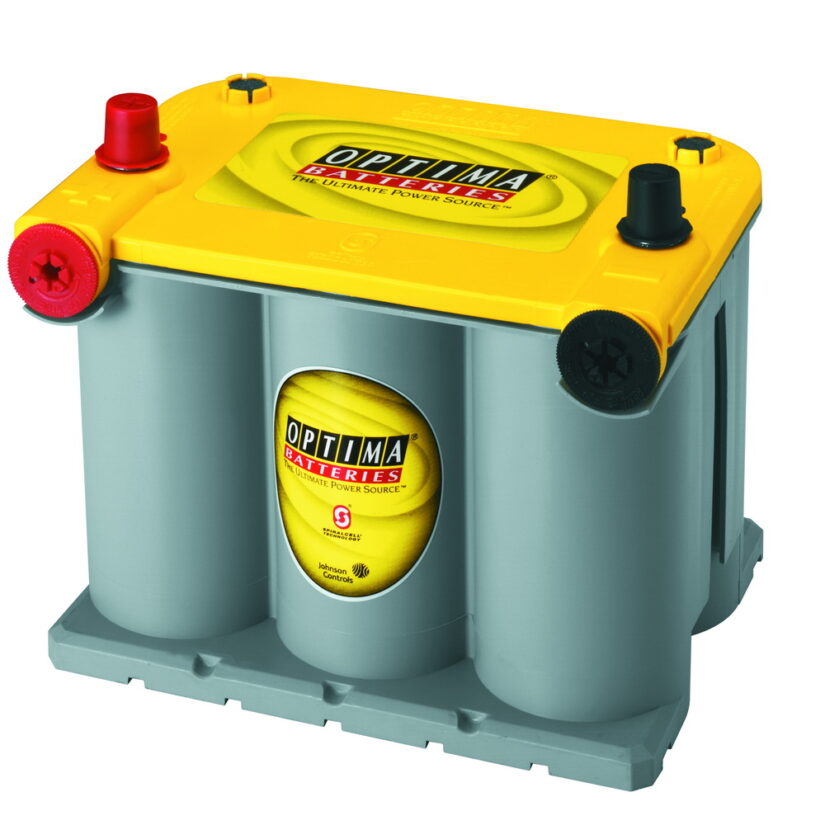 YellowTop® Deep Cycle Battery; UNBOXED; Grp. D75/25; Cold Crank Amp 620; Crank Amp 770; Reserve Cap. 100; Amp Hour 48; Dual Terminal; L-9 5/16 in.; W-6 13/16 in.; H-7 5/8 in.;