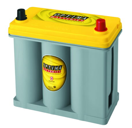 YellowTop® Deep Cycle Battery; UNBOXED; Grp. D51R; Cold Crank Amp 450; Crank Amp 575; Res. Capacity 66; Amp Hour 38; Top Terminal; L-9 5/16 in.; W-5 1/16 in.; H-8 15/16 in.;