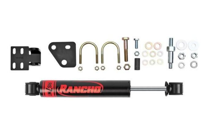 Rancho Performance Front Steering Damper Kit - JK