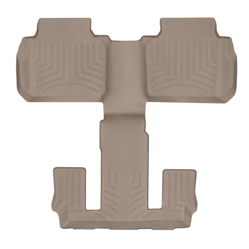 FloorLiner™ DigitalFit®; Tan; Rear and Third Row; 1 Piece;