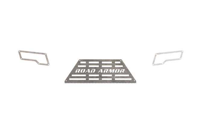 Identity Rear Bumper Components; Beauty Ring; Raw Stainless Steel;
