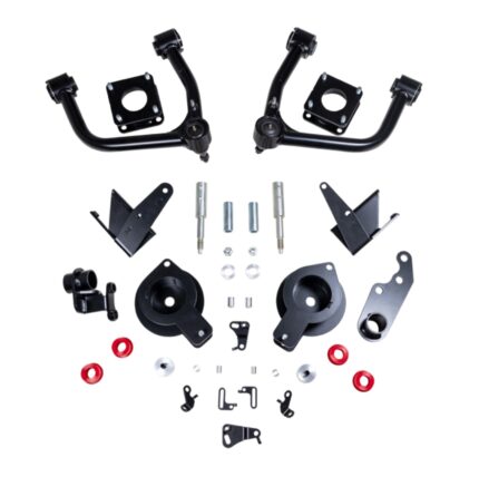 SST® Lift Kit; 3 in. Lift; Equiped w/Load-Leveling Rear; Height Control Air Suspension; Adaptive Variable Suspension [AVS];