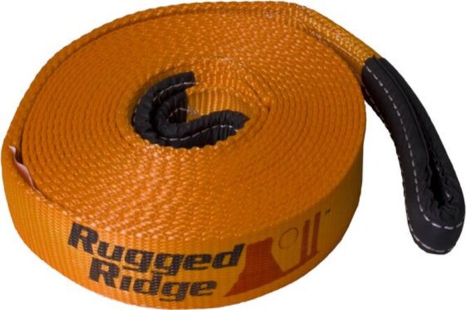 Rugged Ridge 30ft x 4in Recovery Strap - 40,000lb WLL