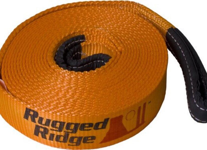 Rugged Ridge 30ft x 4in Recovery Strap - 40,000lb WLL