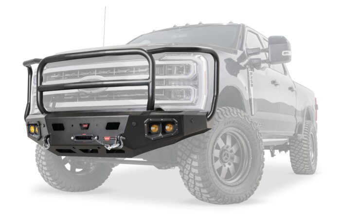 ASCENT HD BUMPER FORD SUPERDUTY WITH FULL GUARD