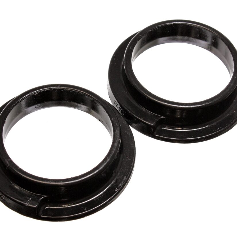 Coil Spring Isolator Set; Black; ID 3 in.; OD 4 5/16 in.; H-1 1/8 in.; Performance Polyurethane;